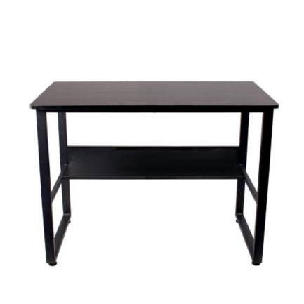 Escritorio Ejecutivo Nextep Ne-656 Para Hogar U Oficina Base Metálica Color Carbón 100X73X50 Cm Peso Bruto De 14 Kg Grosor De 1.5Cm –