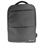 Mochila Nextep Para Laptop Ne-670M 15.6 Pulgadas Color Gris Tirantes Ajustables Y Acolchados Frontal E Interior Con Zipper -