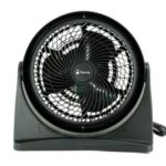 Ventilador De Escritorio Nextep Ne-692, Plastico/Con 3 Aspas/Inclinacion Y Velocidad Ajustable/Negro