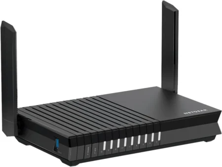 Router Inalambrico/Alambrico Netgear Lax20-100Nas, Wi-Fi 6, 1800 Mbit/S, 4X Rj-45, 2.4/5Ghz, Ethernet De Banda Dual Nighthawk Lax20
