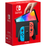 Nintendo Switch Modelo OLED Color Joycons Neon Red Neon Blue. Version Internacional -