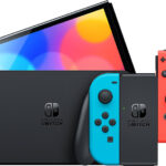 Nintendo Switch Modelo OLED Color Joycons Neon Red Neon Blue. Version Internacional -
