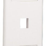 Placa De Pared Vertical P/1 Puerto, Blanco Panduit Nk1Fwhy