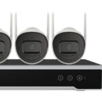 KIT IP INALAMBRICO HIKVISION NK42W0H-1T(E) P 1080P/NVR 4 CANALES/4 CAMARAS BALA P/EXTERIOR/1 HDD DE 1TB/MODO REPETIDOR