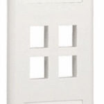 Placa De Pared Vertical P/4 Puertos Panduit Nk4Fiwy Mate