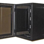 Gabinete Para Montaje En Pared North System North016-Bkt/Hasta 20Kg/9Ur/Negro
