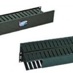 Organizador Horizontal 1Ur 19" Ducto 1.5X2, Negro Northsystem North105-Bkl