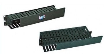 Organizador Horizontal 1Ur 19″ Ducto 1.5X2, Negro Northsystem North105-Bkl
