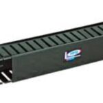 Organizador Horizontal North System, Acero Al Carbón, Negro, 0,93 Kg, 7,62Cm