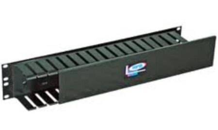 Organizador Horizontal North System, Acero Al Carbón, Negro, 0,93 Kg, 7,62Cm