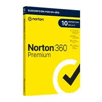 Antivirus Norton 360 Premium Total Security, 10 Dispositivos, 1 Año, Caja, 21414754