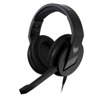 DIADEMA AUDIFONO C/MICROFONO GAMER ALAMBRICO ACER PREDATOR GALEA 311 PHW910 1.8MM/20-20000 HZ/3.5MM/NEGRO, NP.HDS11.00B