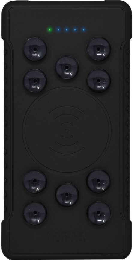 Power Bank Necnon Npw-13Qcw 13000/18W Micro USB 3.0/Tipo C 3.0/Negro, Nppb1301Qw