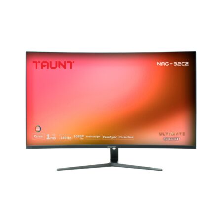 MONITOR 31.5″ NECNON GAMING NUMG3201C2 LED/WIDESCREEN/FULL HD/240HZ/1MS/HDMI/VGA/NEGRO