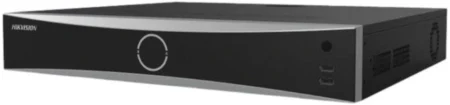 Nvr 16 Canales IP Hikvision Ds-7716Nxi-K4/16P 12 Mpx(4K) 16 Puertos PoE+/Acusense (Evita Falsas Alarmas)/Reconocimiento Facial/4 Bahias De Disco Duro/Switch PoE 300 Mts/HDMI En 4K/Alarmas I/O