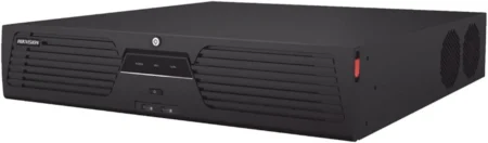 Nvr 128 Canales IP Hikvision Ds-96128Ni-M8/32Mpx/Acusense/Anpr/Conteo De Personas/8 Bahias De Disco Duro/Alarmas I/O/Color Negro