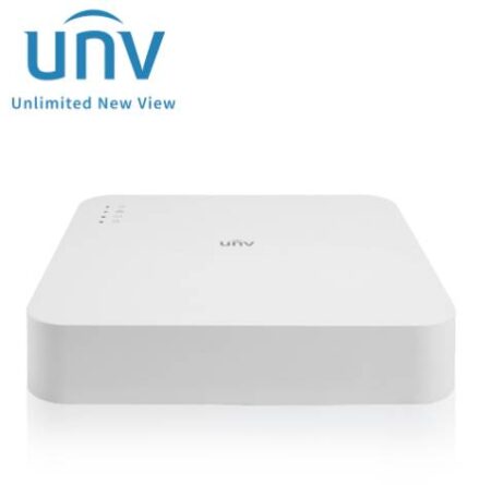 Nvr 8Mp 4Ch / 4 PoE Unv (Nvr301-04Ls3-P4) Capacidad 1 Disco Duro Hasta 6Tb Total –