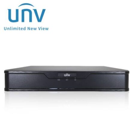Nvr 8Mp 4Ch / 4 PoE Unv (Nvr301-04X-P4) Capacidad 1 Disco Duro Hasta 10 Tb –