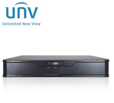 Nvr 8Mp (4K) 8 Ch / 8 PoE Unv (Nvr301-08S3-P8) Capacidad 1 Disco Duro Hasta 10 Tb -