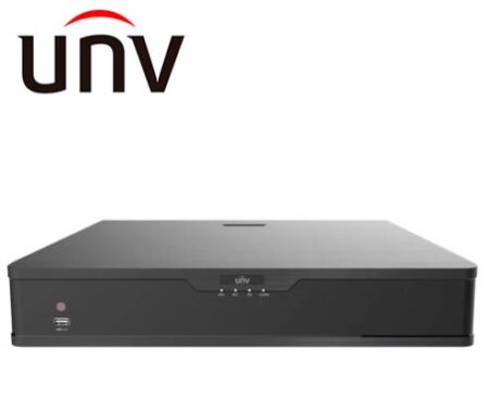 Nvr 8Mp 32 Ch / 16 PoE Unv (Nvr304-32S-P16) Capacidad 4 Discos Duros Hasta 10 Tb C/U -