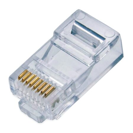 Bote C/100 Piezas Conector RJ45 Cat5 P/Utp Qian Nw5100