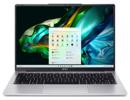LAPTOP ACER ASPIRE LITE 14″ CORE I3-N300/8GB RAM/512GB SSD/WIN 11 HOME/1.80 GHZ/HD/COLOR PLATA, NX.KS9AL.001
