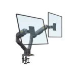 Montaje De Escritorio Articulado Para Dos Monitores De 22"-32" Epcom G35Nb Max 15Kg C/Brazo/Vesa 75X75/100X100/Acero/Giro 360°