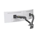 Montaje De Escritorio Articulado Para Dos Monitores De 22"-32" Epcom G35Nb Max 15Kg C/Brazo/Vesa 75X75/100X100/Acero/Giro 360°