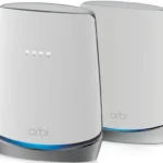Router Netgear Orbi 5G Triple Banda/WiFi 6 Mesh/6 Antenas Internas, Nbk752-100Nas