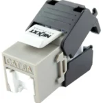 Jack Nexxt RJ45 Cat6A Keyston - Sin Herramienta Y Tapa Guarda Polvo Nxk-Utg00