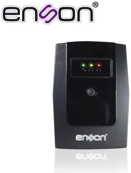 No Break Enson Ens-Ea260 Linea Interactiva 360W, 600Va, Entrada 120-150V, Salida 120-230V, 6 Contactos