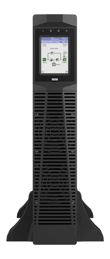 No Break Linkedpro Lp10Krt220/10 Kva/200-240 Vac/Online Doble Conversion/Fase Unica/Sin Baterias Con Kit De Cables De Conexion De Baterias/Color Negro
