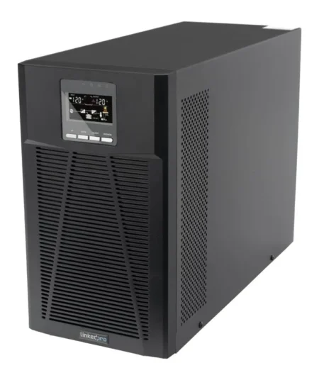 No Break Linkedpro Lp3Kolt UPS 3000Va/2700W/Online Doble Conversion/Pantalla LCD/4 Tomas 5-15R/Regulacion De Voltaje/Proteccion RJ45