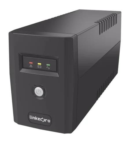 No Break Linkedpro Lp600L 600Va/360 W Linea Interactiva/6 Contactos 5-15R 4 Respaldadas/Regulacion De Voltaje/Proteccion RJ45