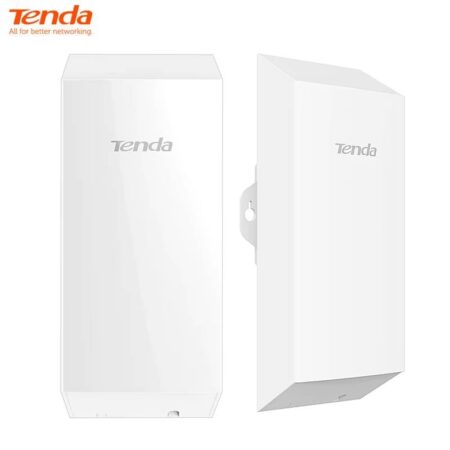 Antena O1 Tenda 2.4Ghz 8 Dbi 11N Ptp Y Ptmp, Isp Privada, Cctv Y Transmisión De Datos. Rango 500 Mts, IP65, LED PoE/LAN,Led1,Led2, Maxima 300 Mbps.