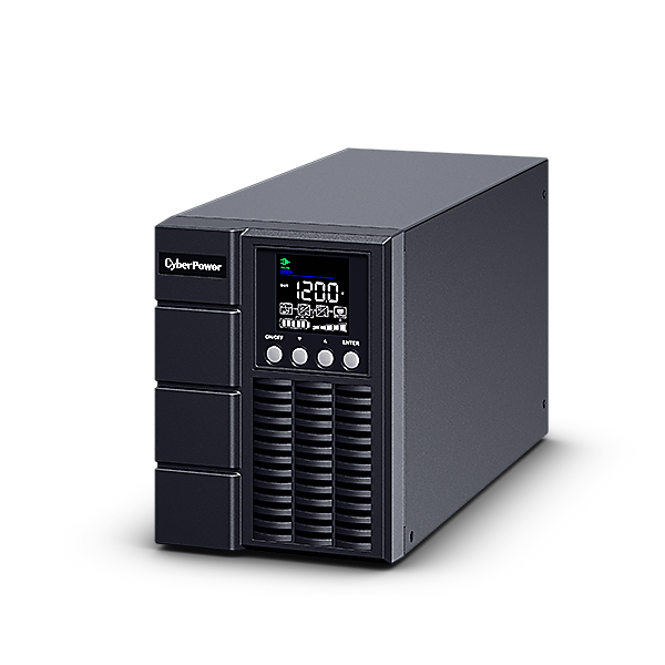 No Break Cyberpower Ols1000a, 1000va/900w Online Doble Conversion/torre/lcd/4 Contacto