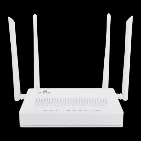 Onu Dual G/Epon Con Wi-Fi AC De Doble Banda V-Sol Hg323D-AC/1 Puerto Sc/Upc/2 Puertos LAN Gigabit/1 Puerto Fxs
