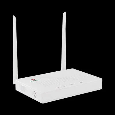 Onu Dual G/Epon V-Sol V2804N-Z Wi-Fi En 2.4Ghz + 4 Puertos LAN Gigabit/Hasta 300Mbps Via Inalambrico