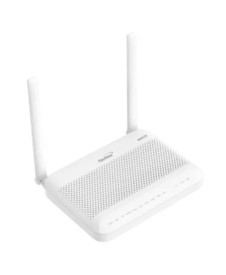 Onu Gpon WiFi Fiberhome Hg6543D 2.4/5Ghz Compatible Con Olt´s De Terceros/MIMO 2X2/4 Puertos Gigabit + 1 Pots + USB/Conector Sc/Upc (Gestion WAN Desde La Interfaz De La Onu)