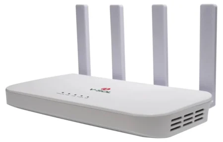 Onu Xgspon V-Sol Hg3110Ax-Xgs 1 Puerto RJ45 2.5Gbps/3 Puertos RJ45 1Gbps/1 Fxs/1 Puerto USB/Wi-Fi 6