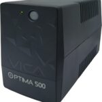 No Break Interactivo Optima 500, 500Va/240W, Entrada 81/145Vca, Salida 120 Vca 60Hz, 6 Nema 5/15R Protegidos, RJ11/RJ45, Software De Monitoreo