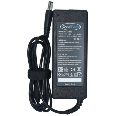 Adaptador Para Computadora Portatil Ovaltech 19.5V/4.62Ah C/Blister + USB