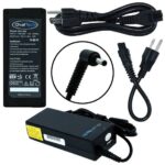Cargador/Adaptador De Corriente C/Cable Otac-E60 Para Computadora Portatil + USB  65W, 19V 3.42A (4.01.35) USB Salida: 5V, 2.1Amp Marca Ovaltech