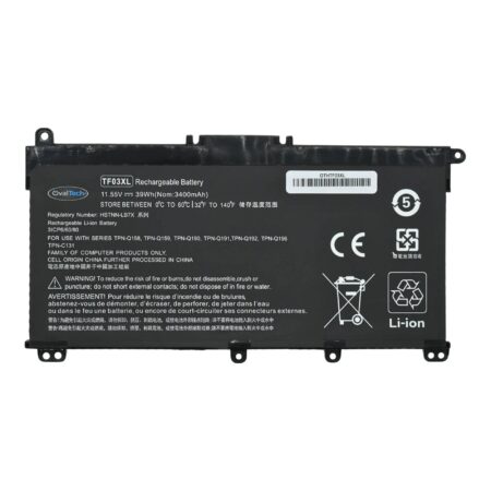 Othtf03Xl Bateria Interna 11.55V HP Pavilion  -3470Mah Series 15-Cd Series 17-Ar Series Tf03Xl –