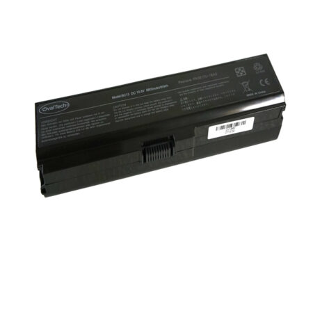 Bateria Color Negro 12 Celdas Para Toshiba L745 Y L755 De 10.8V 8800Mah Marca Ovaltech –