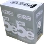 Bobina De Cable Saxxon Outp5Ecca305Bc, 305 M, Cat5E, Blanco, Cableado Por Utp, Interior