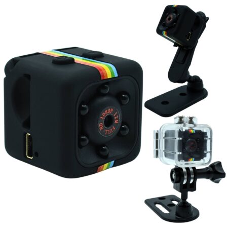 Cámara Ovaltech Ov-Mcam -Ov-Mcam Camara Estilo Sq11 - HD 1080P Video Sensor Vision Nocturna (Incluye Mica) Marca Ovaltech
