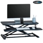 Estación De Trabajo De Pie Y Sentado Ovdesk-800Mm Ovaltech De Dimensiones 800X400Mm -