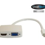 Adaptador Mini Displayport A HDMI / VGA Ovmdp-2En1 Ovaltech Ovmdp-2En1 -