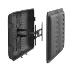 Ovtve-4365 Soporte De Pared Exterior Movil Para Tv De 43 Pulgadas A 65 Pulgadas (Resistencia 50Kgs / A Prueba De Agua) Marca Ovaltech -